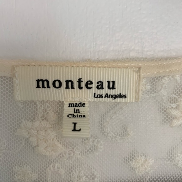 White Lace Kimono - Picture 4 of 5